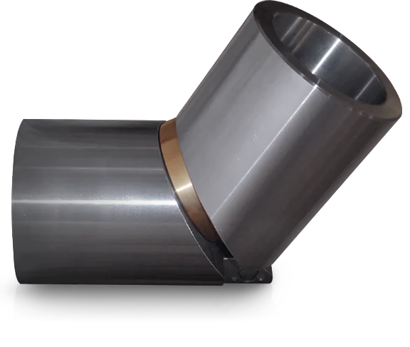 Conexión giratoria Girol Serie E para inserción de sifón en cilindro secador industrial